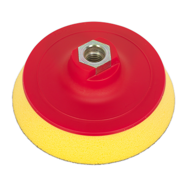 Sealey - Hook-and-Loop Ultra Soft Backing Pad Dia123mm M14 x 2mm