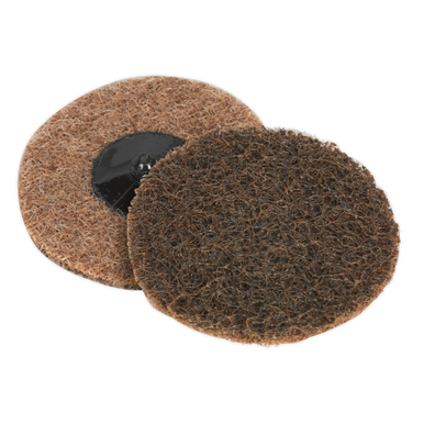 Sealey - Quick Change Preparation Pad Dia75mm Coarse Pack of 10