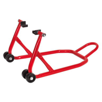 Sealey - Universal Rear Wheel Stand with Rubber Supports