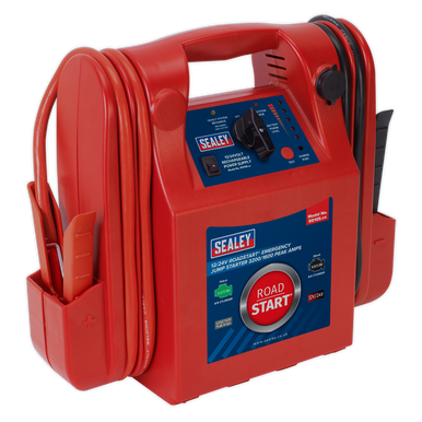 Sealey - RoadStart Emergency Jump Starter 12/24V 3200/1600 Peak Amps