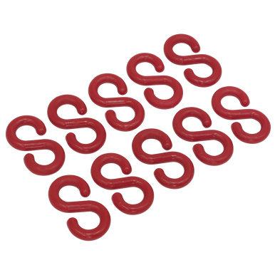 Sealey - Plastic Chain S-Hook Pack of 10