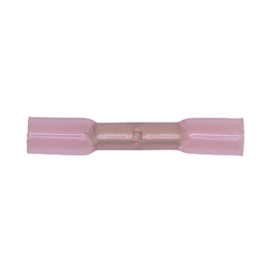 Sealey - Heat Shrink Butt Connector Terminal Dia4.8mm Red Pack of 100