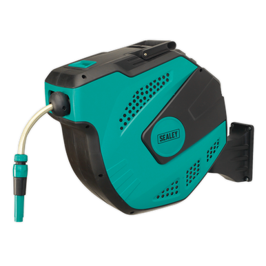 Sealey - Auto-Rewind Control Garden Hose Reel 20m