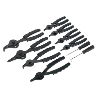 Sealey - Circlip Pliers Set 10pc Internal/External