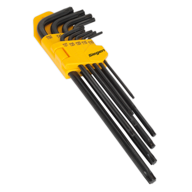 Sealey - TRX-Star Key Set 9pc Extra-Long S01096