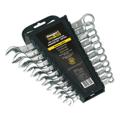 Sealey - Combination Spanner Set 11pc Metric