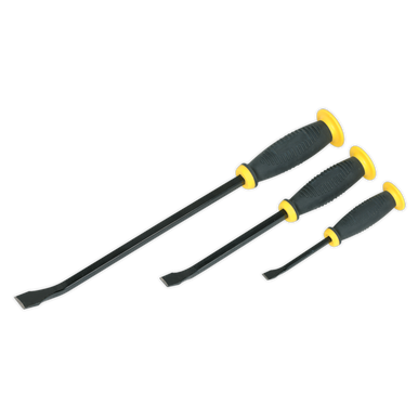 Sealey - Pry Bar Set with Hammer Cap 3pc