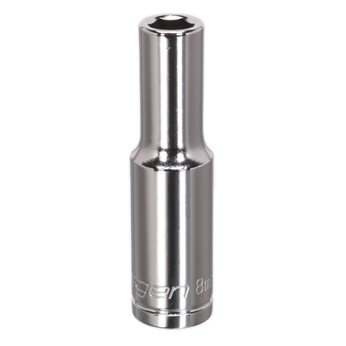 Sealey - WallDrive Socket 8mm Deep 3/8inchSq Drive