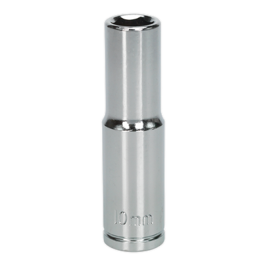 Sealey - WallDrive Socket 10mm Deep 3/8inchSq Drive