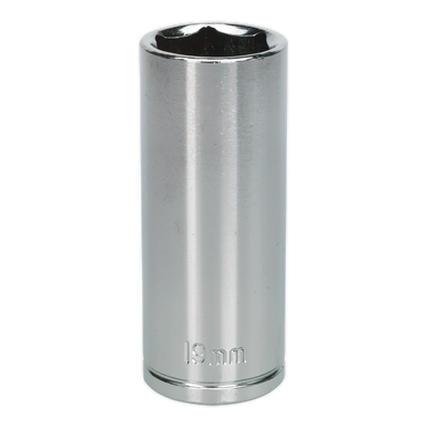 Sealey - WallDrive Socket 19mm Deep 3/8inchSq Drive