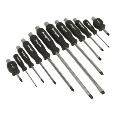 Sealey - Screwdriver Set 12pc Hammer-Thru