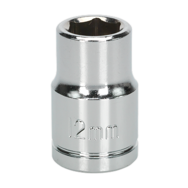 Sealey - WallDrive Socket 12mm 1/2inchSq Drive