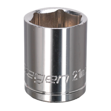 Sealey - WallDrive Socket 21mm 1/2inchSq Drive