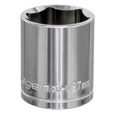 Sealey - WallDrive Socket 27mm 1/2inchSq Drive