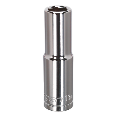 Sealey - WallDrive Socket 13mm Deep 1/2inchSq Drive