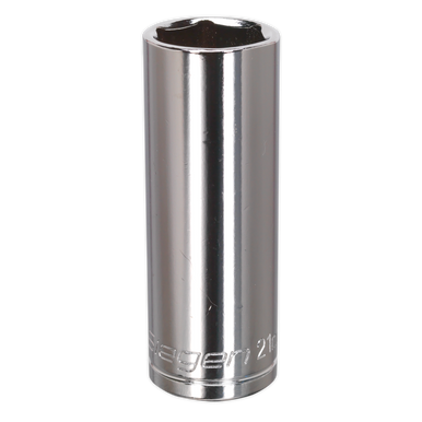 Sealey - WallDrive Socket 21mm Deep 1/2inchSq Drive
