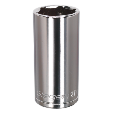 Sealey - WallDrive Socket 27mm Deep 1/2inchSq Drive