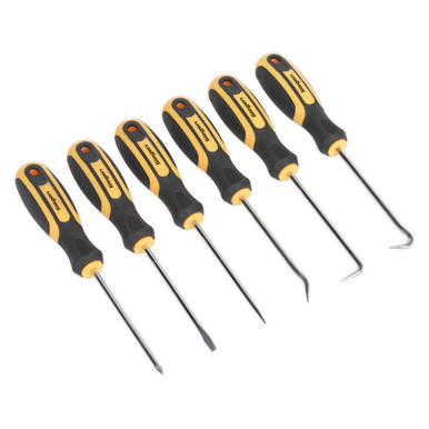 Sealey - Mini Pick and Screwdriver Set 6pc