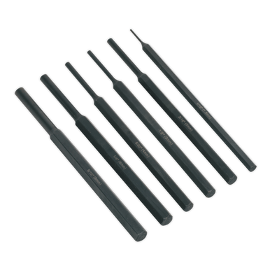 Sealey - Parallel Pin Punch Set 6pc S0800