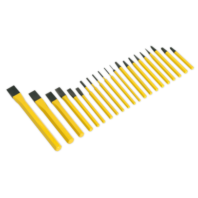 Sealey - Punch and Chisel Set 21pc