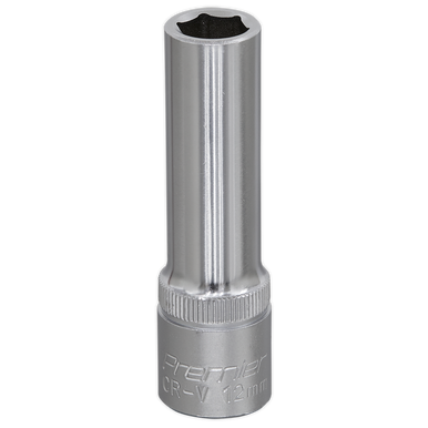 Sealey - WallDrive Socket 12mm Deep 1/2inchSq Drive S1212D