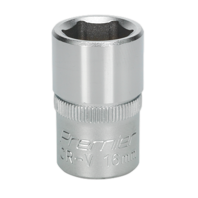 Sealey - WallDrive Socket 16mm 1/2inchSq Drive S1216