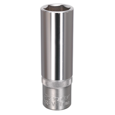 Sealey - WallDrive Socket 17mm Deep 1/2inchSq Drive S1217D