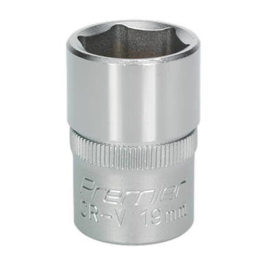 Sealey - WallDrive Socket 19mm 1/2inchSq Drive S1219
