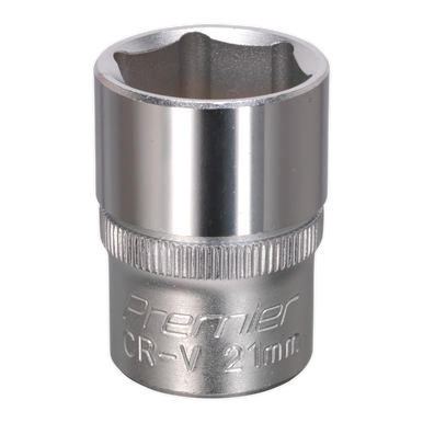 Sealey - WallDrive Socket 21mm 1/2inchSq Drive S1221