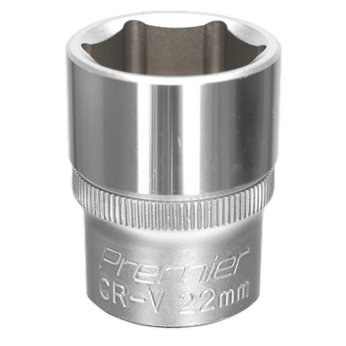 Sealey - WallDrive Socket 22mm 1/2inchSq Drive S1222