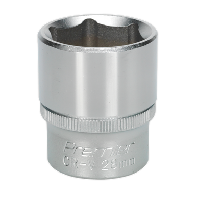 Sealey - WallDrive Socket 28mm 1/2inchSq Drive S2118