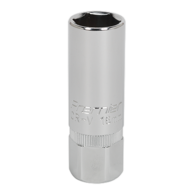 Sealey - Spark Plug Socket 16mm 1/2inchSq Drive