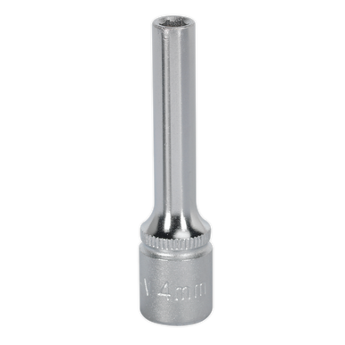 Sealey - WallDrive Socket 4mm Deep 1/4inchSq Drive