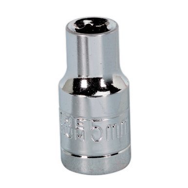 Sealey - WallDrive Socket 5mm 1/4inchSq Drive