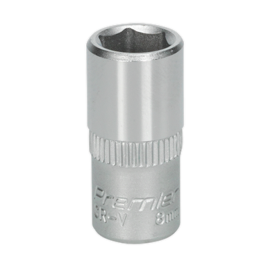 Sealey - WallDrive Socket 8mm 1/4inchSq Drive