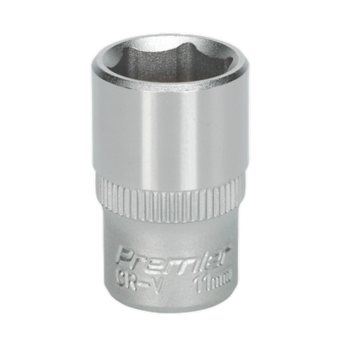 Sealey - WallDrive Socket 11mm 1/4inchSq Drive