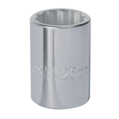 Sealey - WallDrive Socket 26mm 3/4inchSq Drive