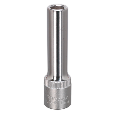 Sealey - WallDrive Socket 8mm Deep 3/8inchSq Drive S3808D