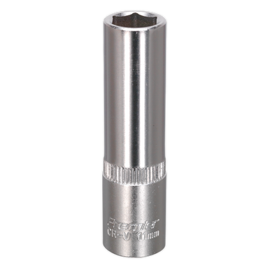 Sealey - WallDrive Socket 11mm Deep 3/8inchSq Drive S3811D