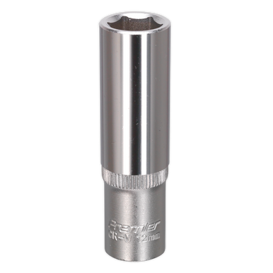 Sealey - WallDrive Socket 12mm Deep 3/8inchSq Drive S3812