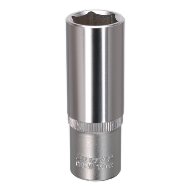 Sealey - WallDrive Socket 16mm Deep 3/8inchSq Drive S3816D
