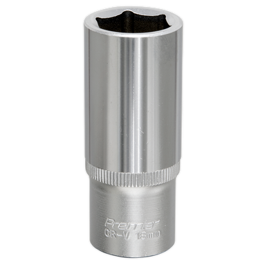 Sealey - WallDrive Socket 18mm Deep 3/8inchSq Drive S3818D