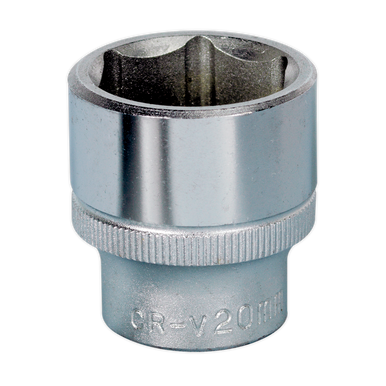 Sealey - WallDrive Socket 20mm 3/8inchSq Drive