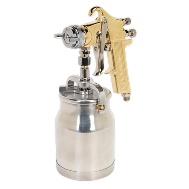 Sealey - Spray Gun Professional Suction Feed 1.8mm Set-Up