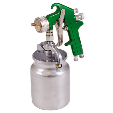 Sealey - Suction Feed Spray Gun 2.5mm Set-Up