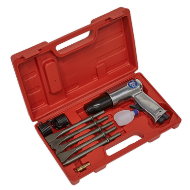 Sealey - Air Hammer with Chisels Long Stroke