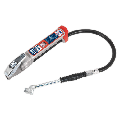 Sealey - Professional Tyre Inflator with Twin Push-On Connector