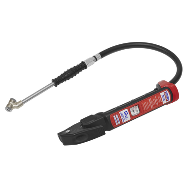Sealey - Premier Anodised Tyre Inflator with Twin Push-On Connector
