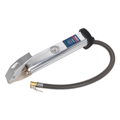 Sealey - Tyre Inflator with Clip-On Connector