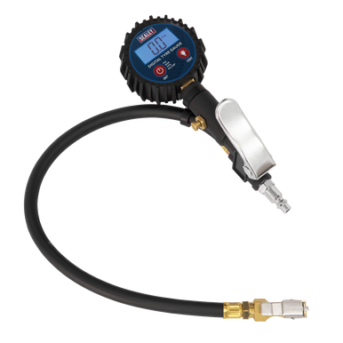 Sealey - Digital Tyre Inflator with Clip-On Connector
